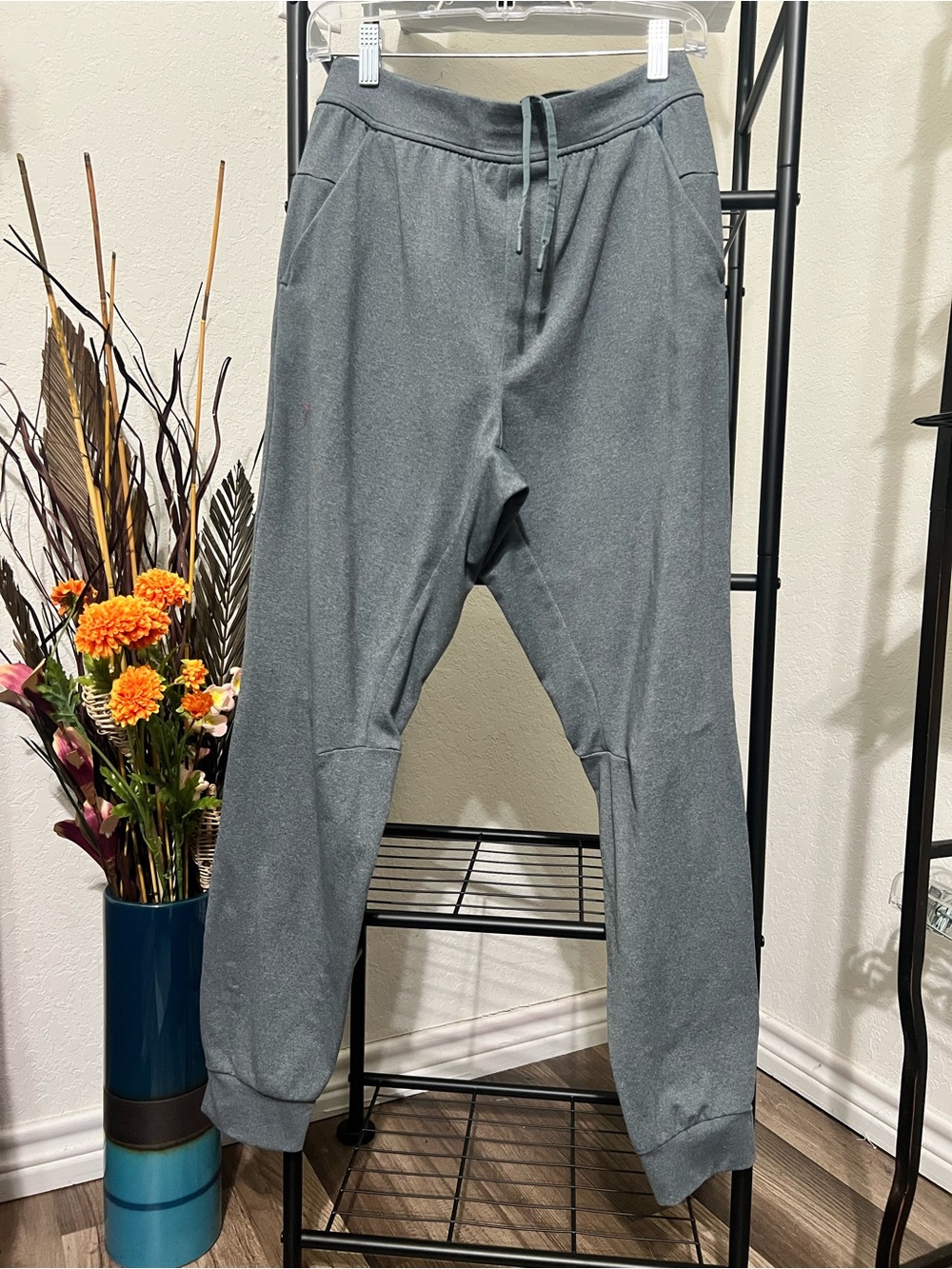 Lululemon Charcoal Drawstring Jogger Sweatpants Size Small